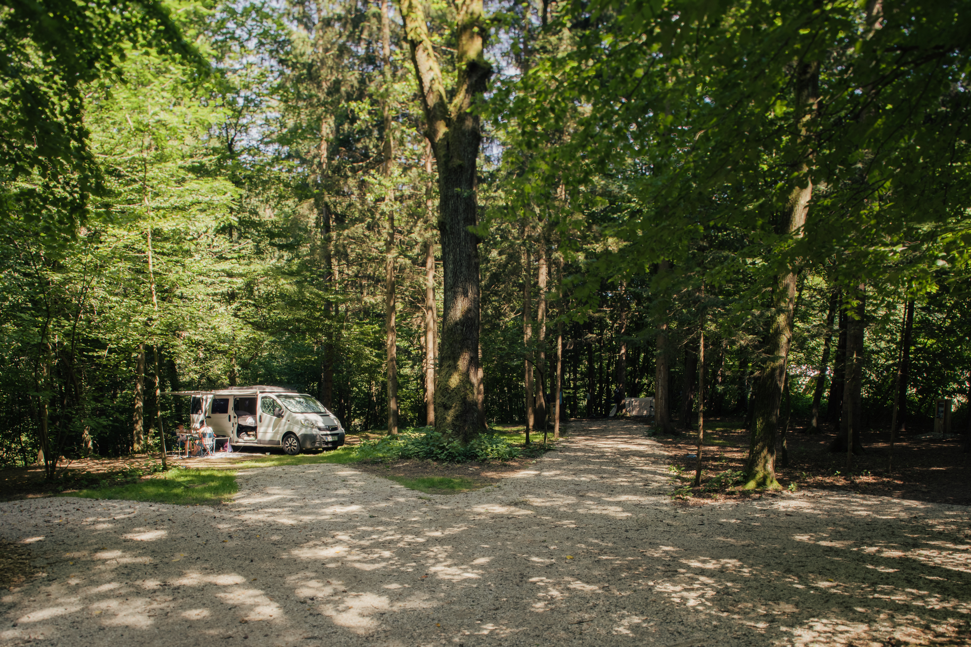 Wohnmobilstellplatz: Forest area pitches - Forest Camping Mozirje