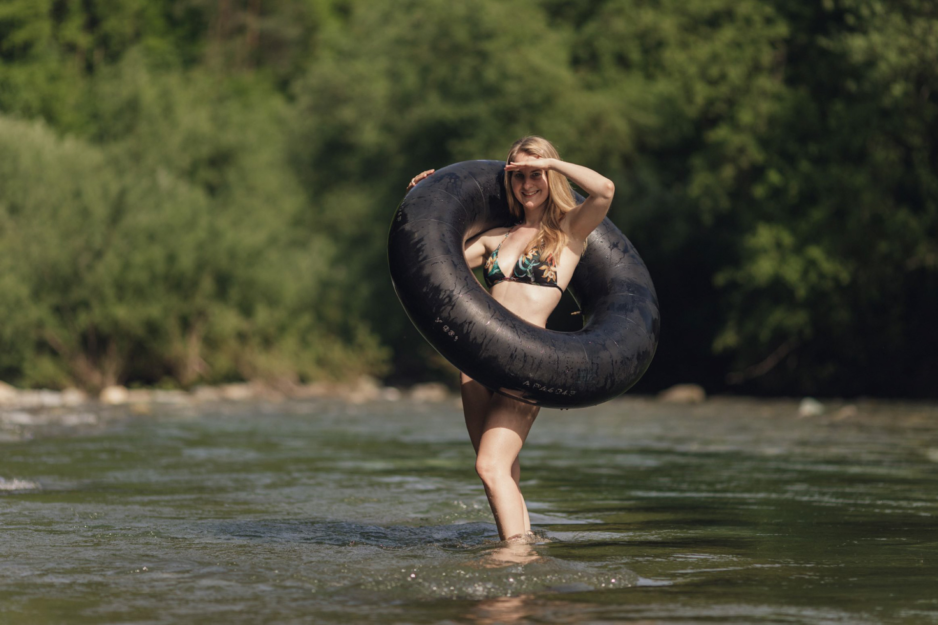 Wohnmobilstellplatz: River tubbing - Forest Camping Mozirje