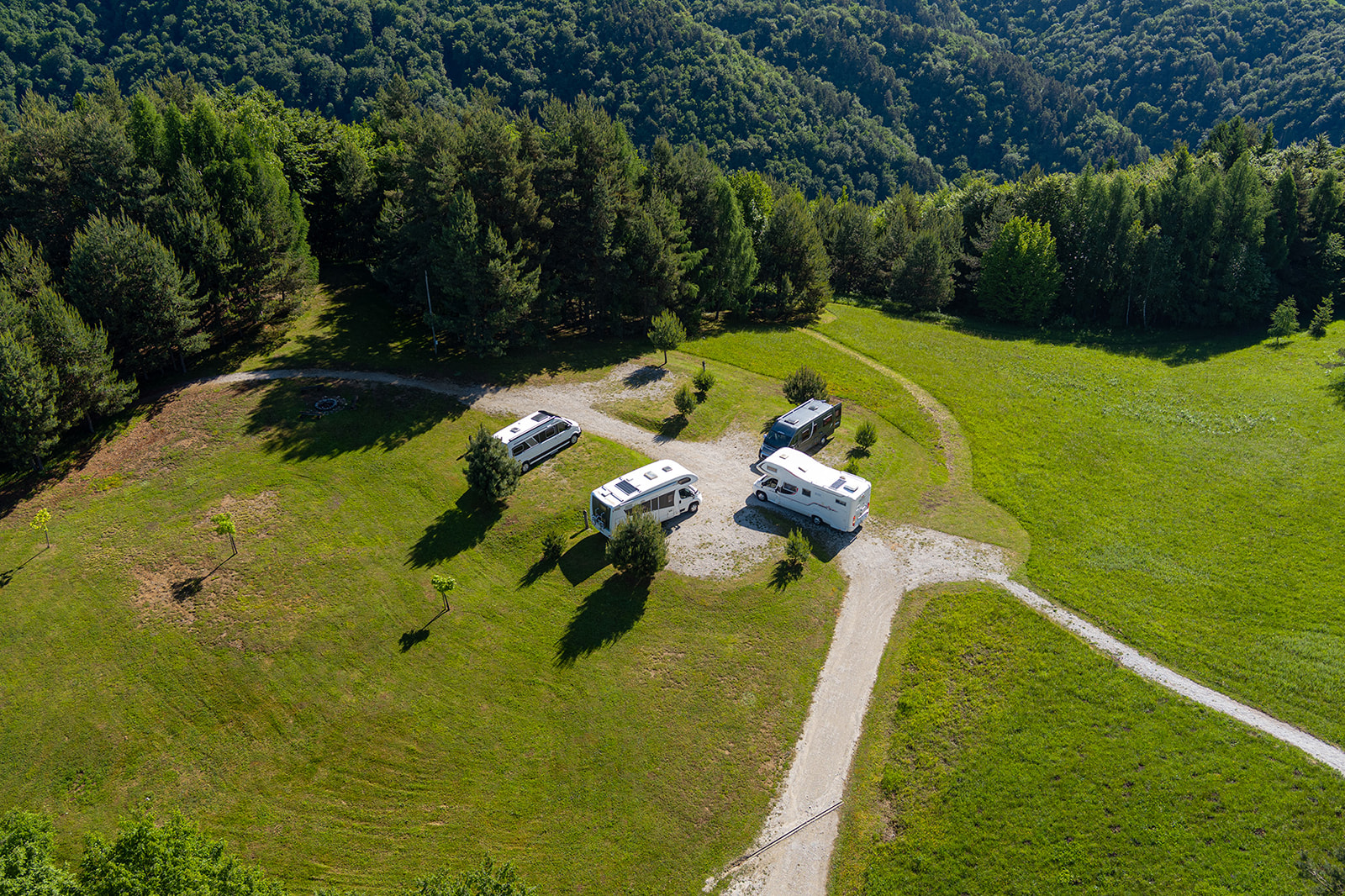 kampeerplaats voor campers - Region Unterkrain - RV Park - Camping in Tourist village Pristava I Zelten in Feriendorf Pristava