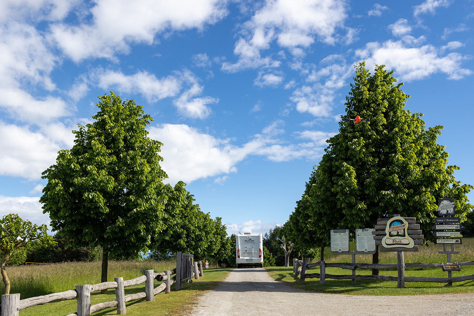 Wohnmobilstellplatz: Our Park I Unsere Park  - Camping in Tourist village Pristava I Zelten in Feriendorf Pristava
