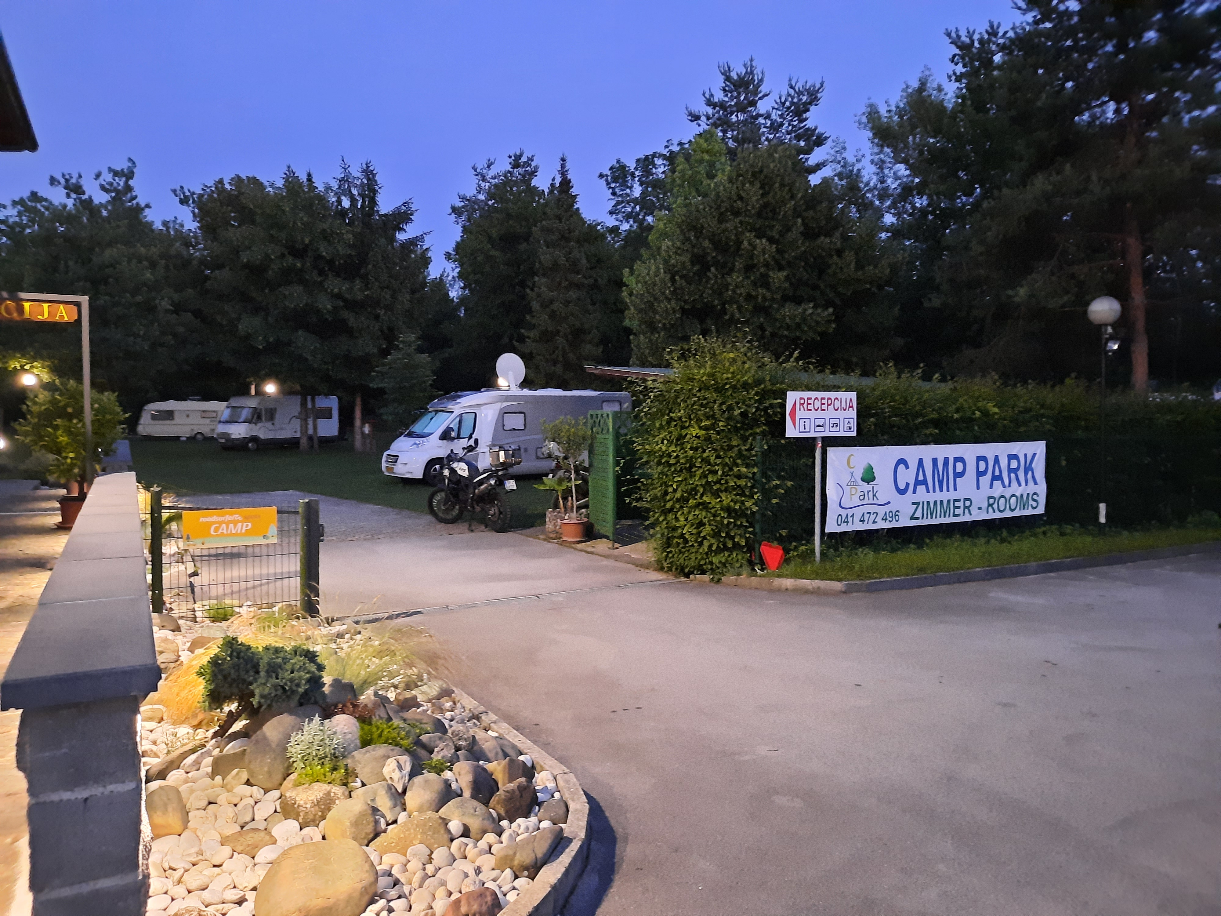 Place de parking pour camping-car - Slovénie - Camping Park