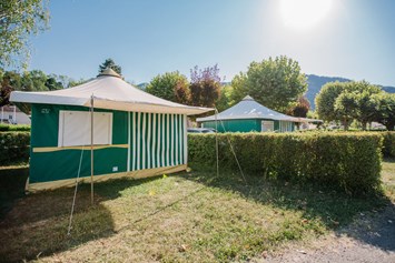 Wohnmobilstellplatz: Mietzelte BENGALI - Camping Côté Vercors