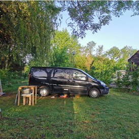 Wohnmobilstellplatz: Vehicule, electricity caravan, van, motorhome... - Camping La Vallée de l'Indre