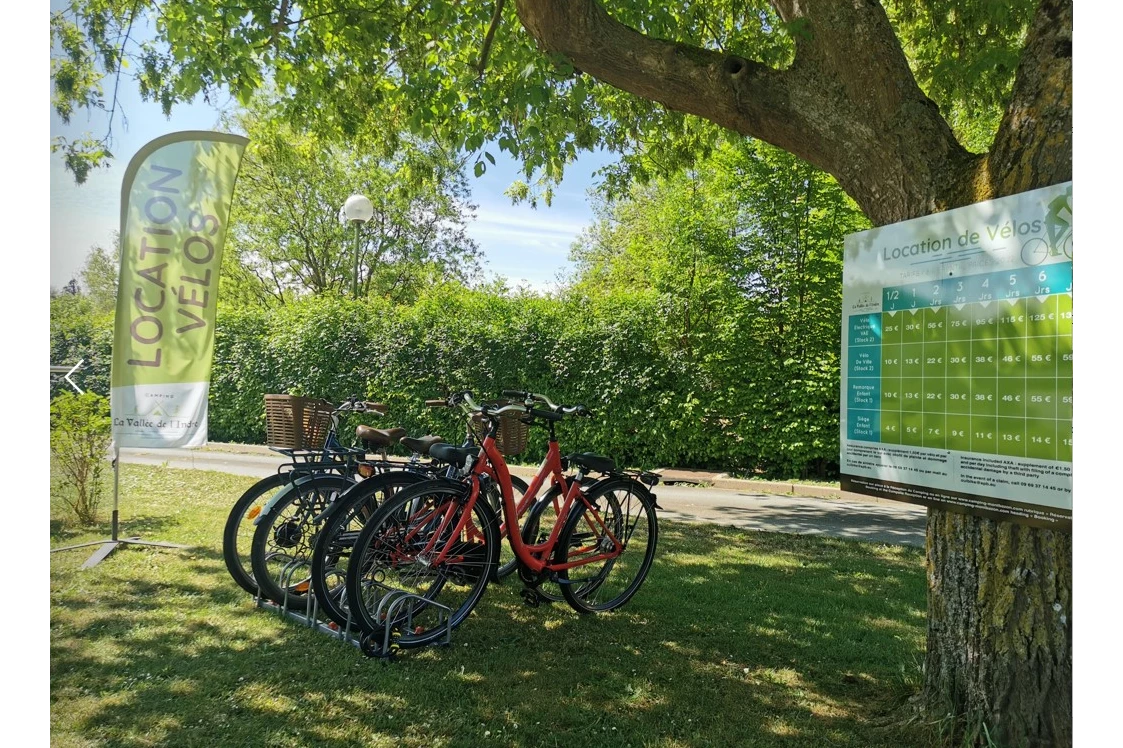 Wohnmobilstellplatz: Bike rental - Camping La Vallée de l'Indre