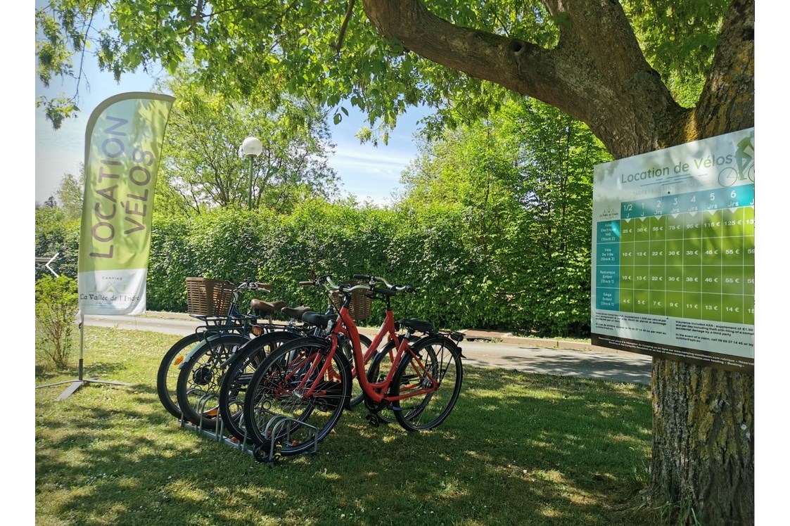 Wohnmobilstellplatz: Bike rental - Camping La Vallée de l'Indre
