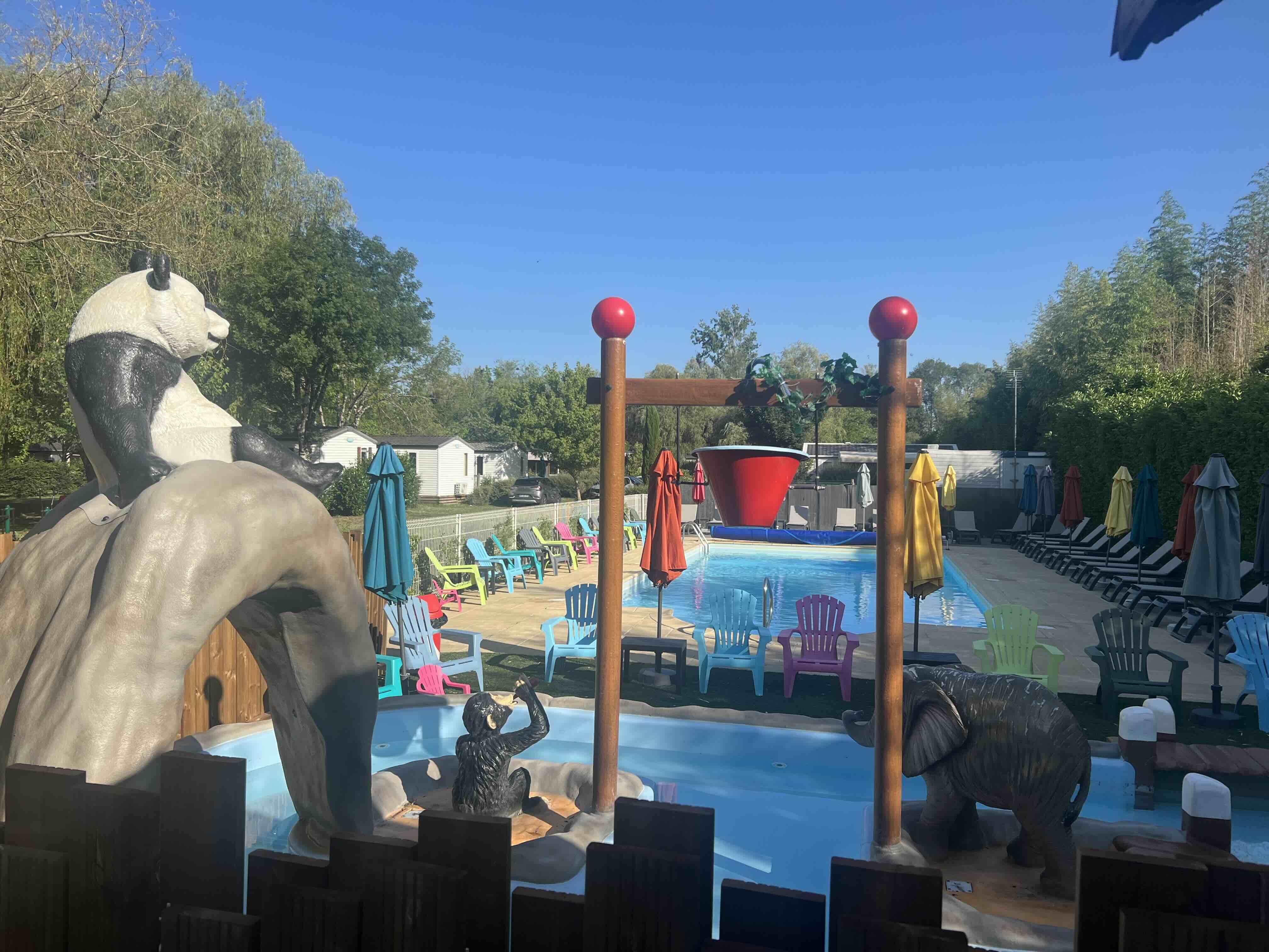 RV park - Centre - Piscine - Camping La Vallée de l'Indre