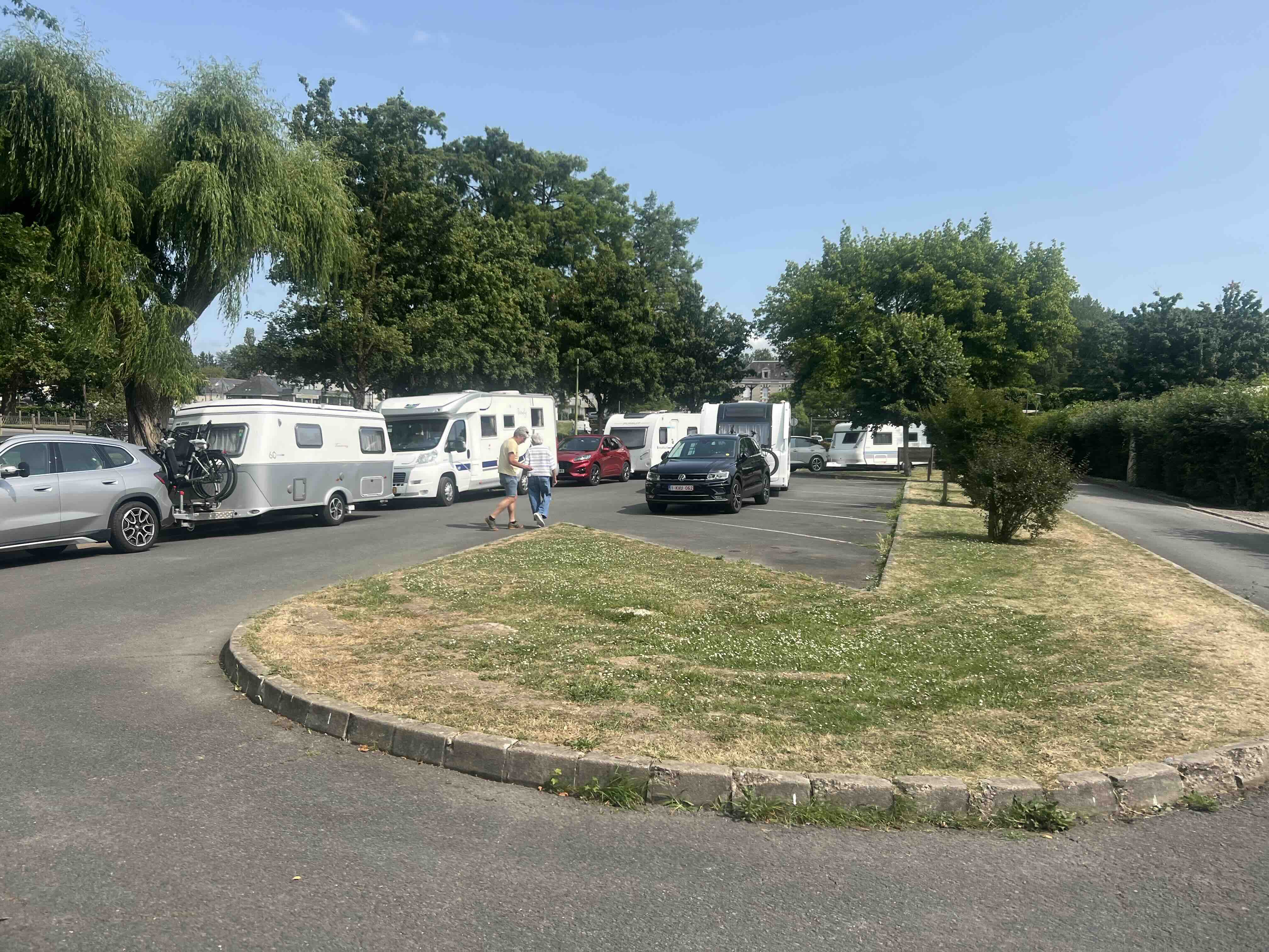 Wohnmobilstellplatz: Entrée - Camping La Vallée de l'Indre