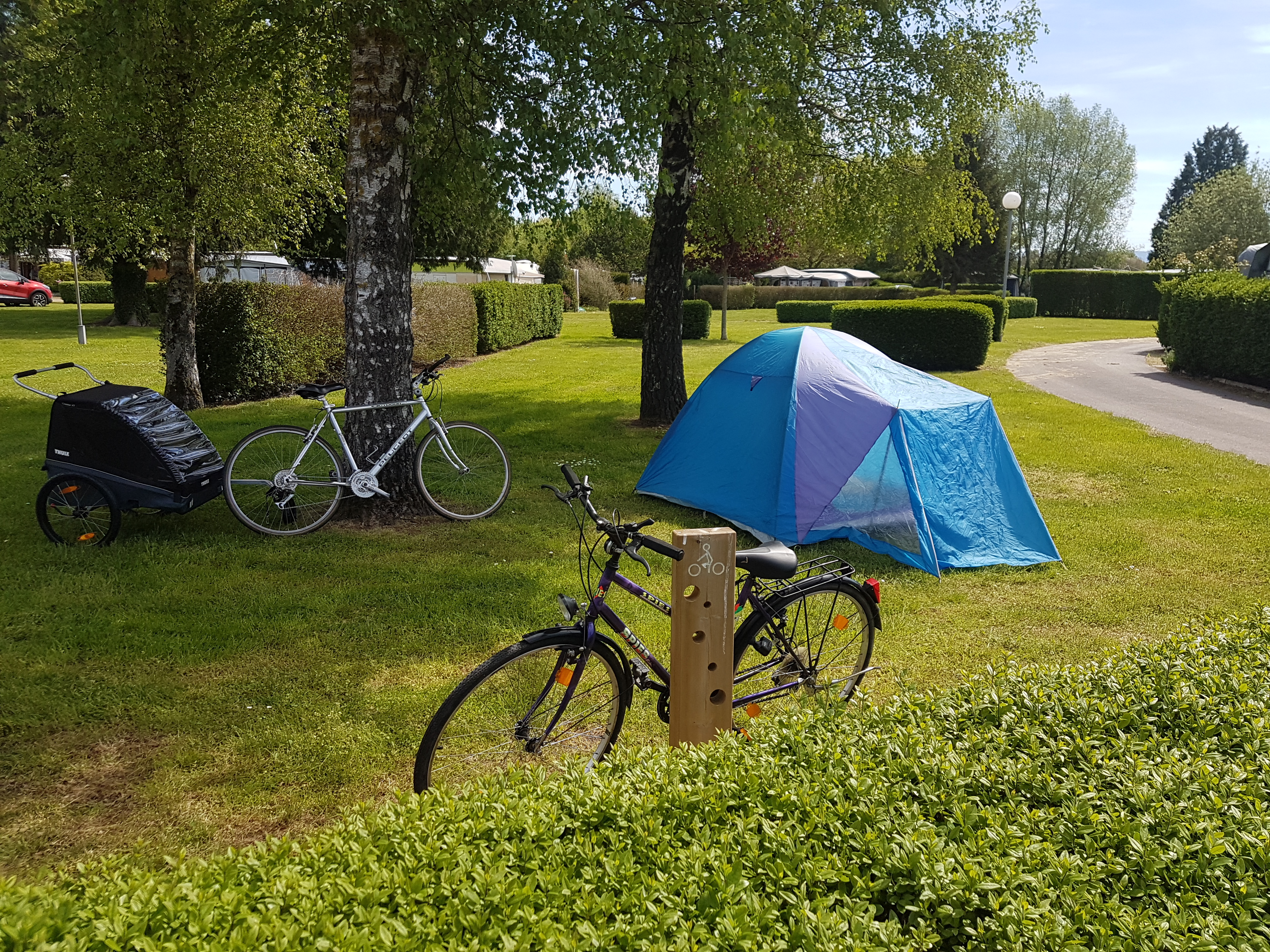 Wohnmobilstellplatz: Le camping du Staedly