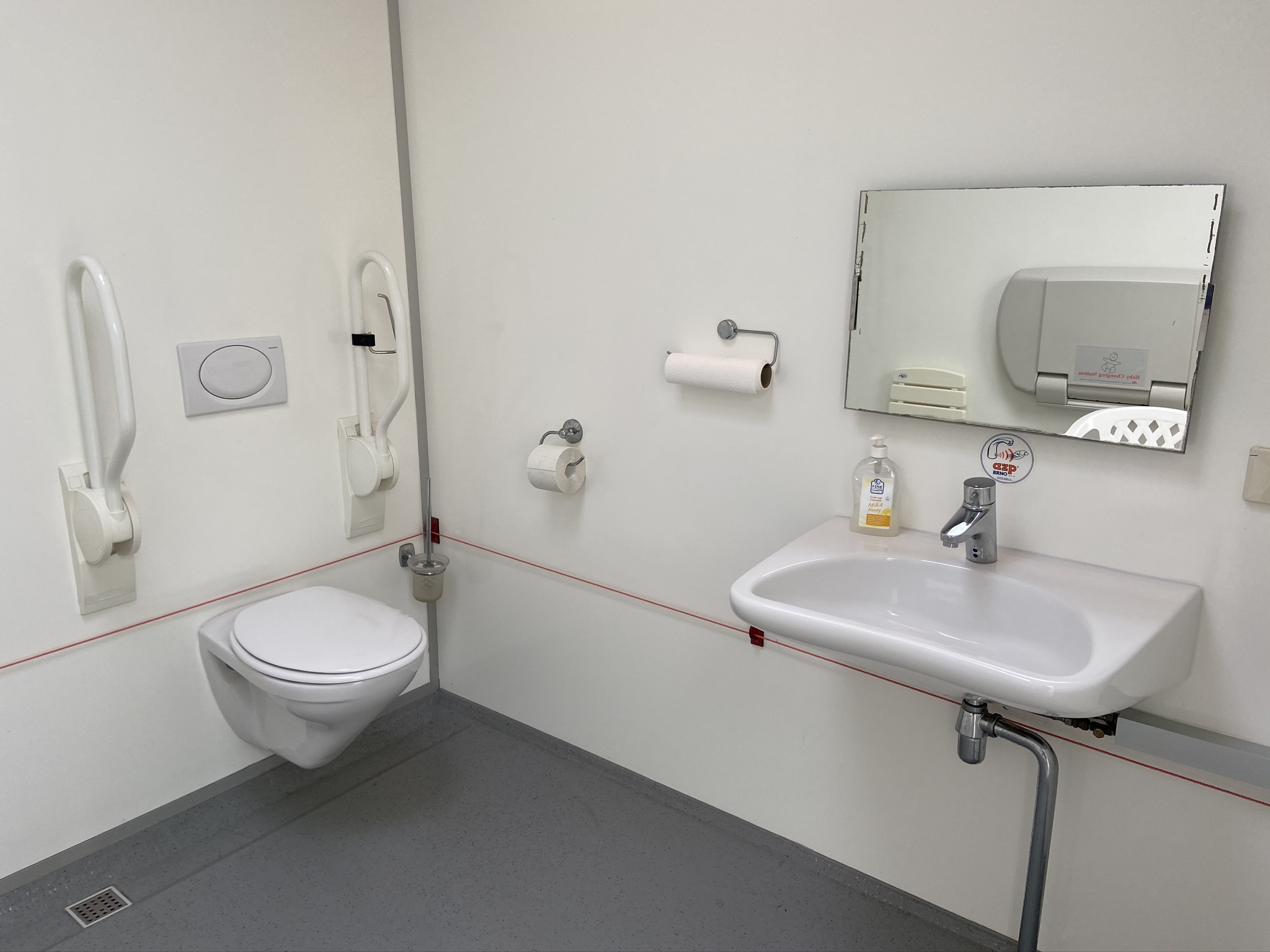 Reisemobilstellplatz: Camping Drusus - Sanitair