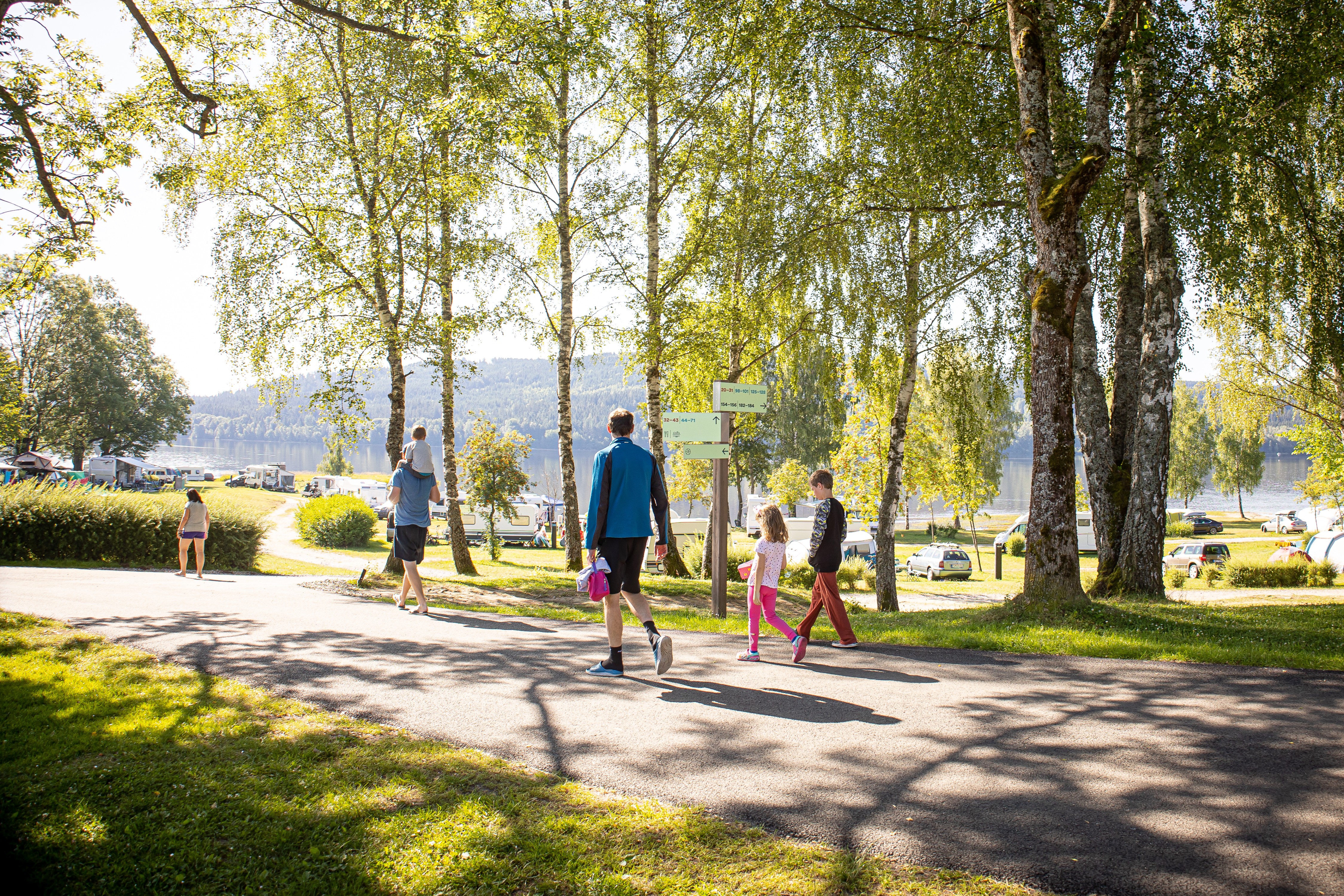 kampeerplaats voor campers - Restaurant - Niederwaldkirchen - Camping Lipno Modrin