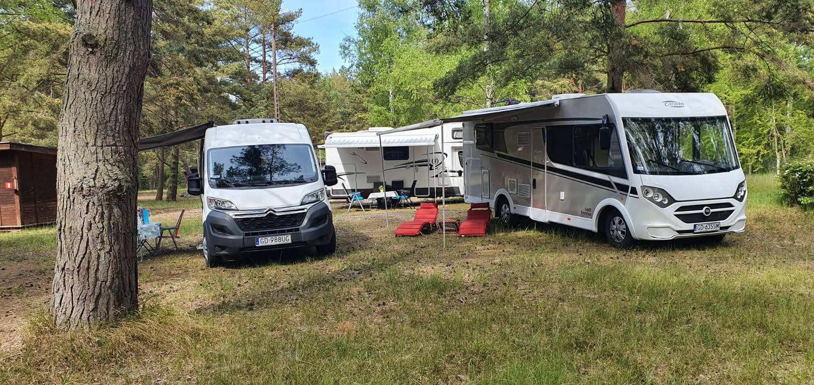 Reisemobilstellplatz - Pommern - Camp Bursztynowy Las