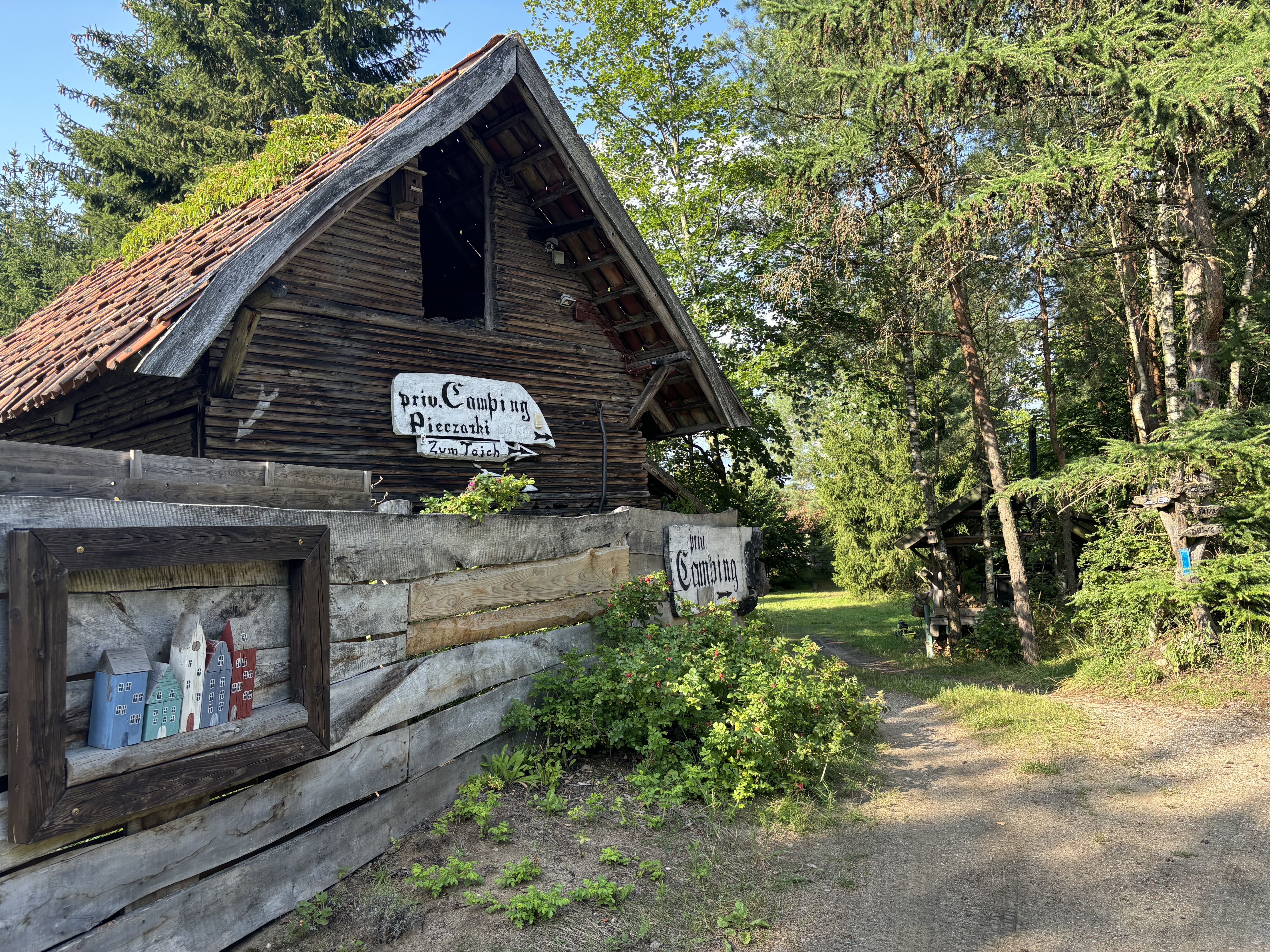 Reisemobilstellplatz - Ermland-Masuren - Zum Teich Naturtouristik