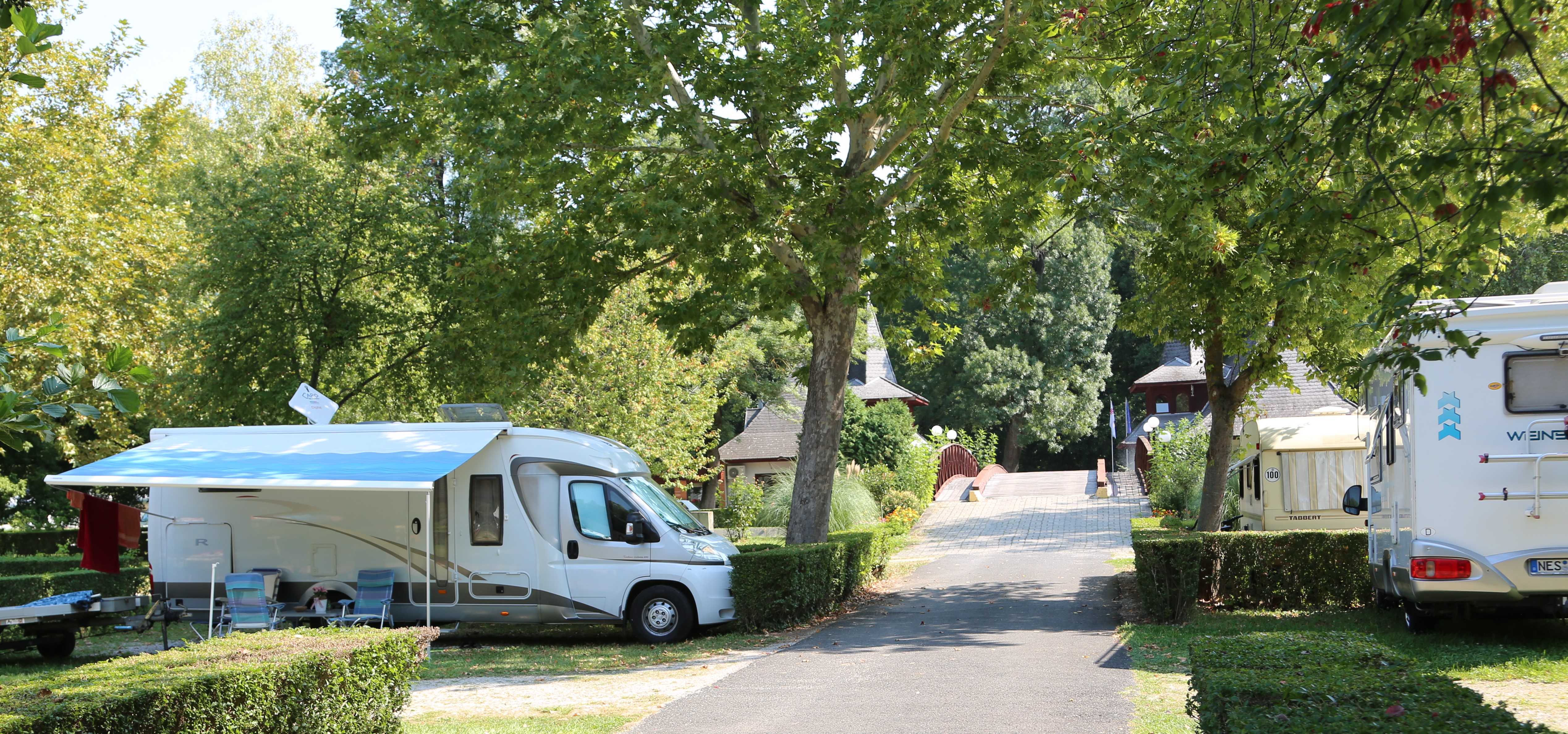 Wohnmobilstellplatz: Garten - Castrum Camping Hévíz