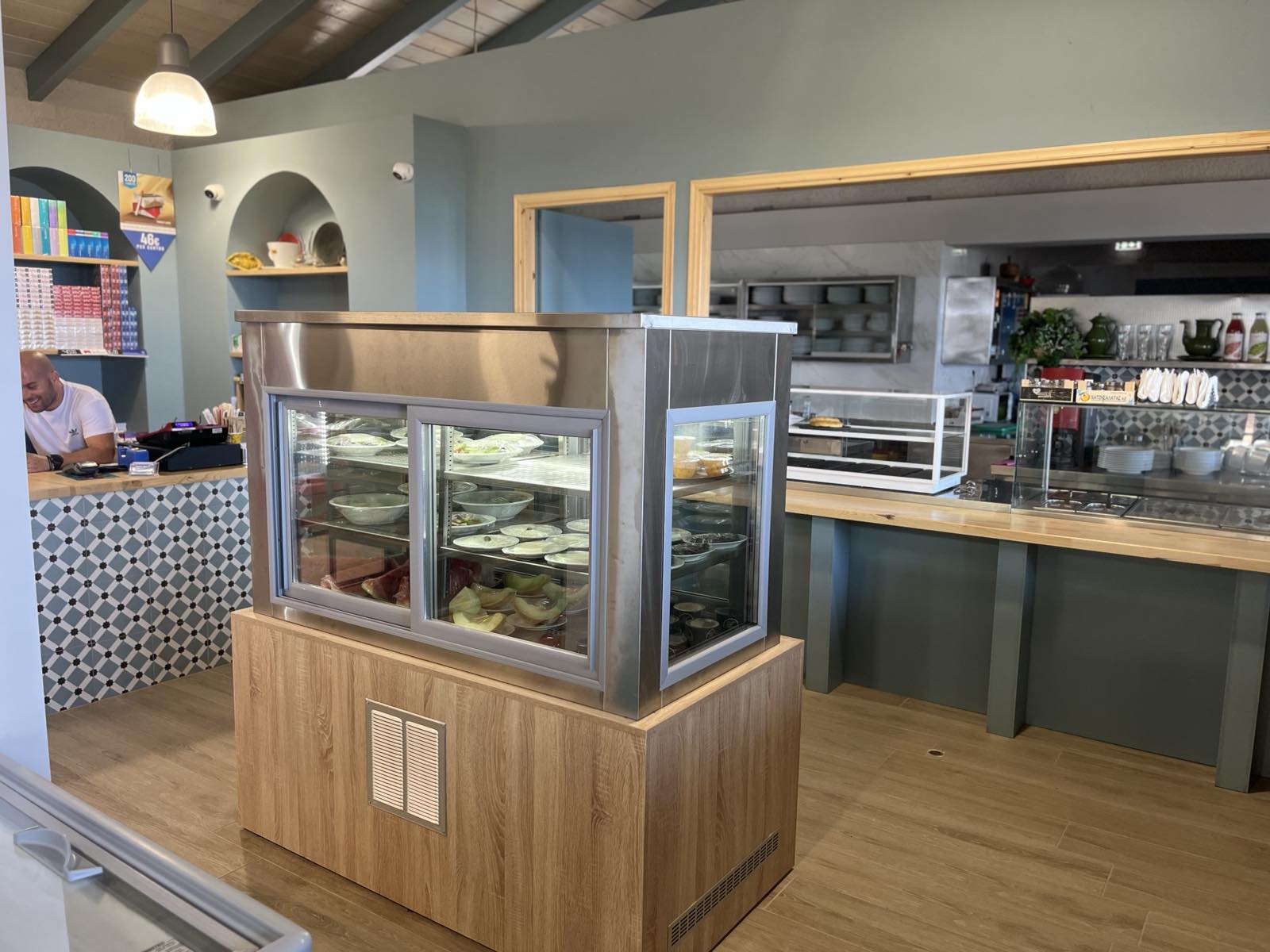 Wohnmobilstellplatz: Beach house  - Camping Meltemi