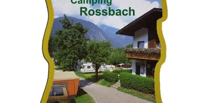 Place de parking pour camping-car - Vorderhornbach - Stellplatz am Camping Rossbach in Nassereith - Stellplatz am Camping Rossbach