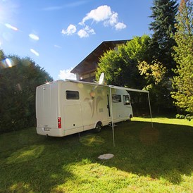 Wohnmobilstellplatz: Wohnwagen-Stellplatz Saalbach Hinterglemm in Hinterglemm - Wohnwagen-Stellplatz Saalbach Hinterglemm