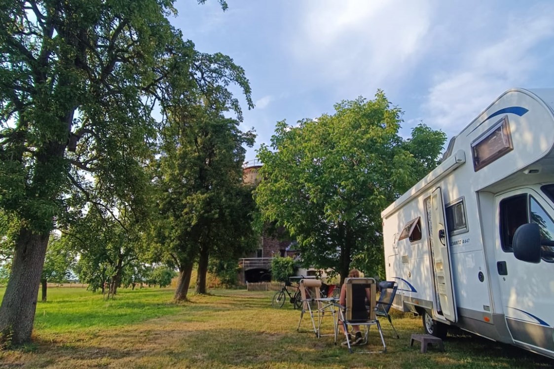 Wohnmobilstellplatz: Campen am Mühlturm im Münsterland (Einzelstellplatz)