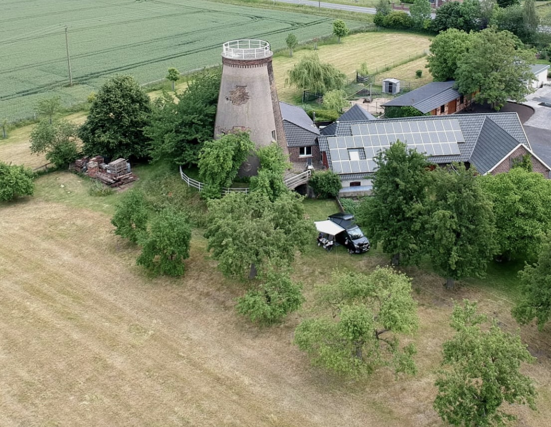 Wohnmobilstellplatz: Rubbertsmühle: Streuobstwiese (Einzelstellplatz, Sauna)