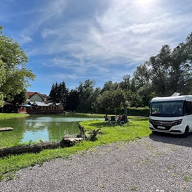 Wohnmobilstellplatz: Wohnmobilstellplatz bei der Teichstubn