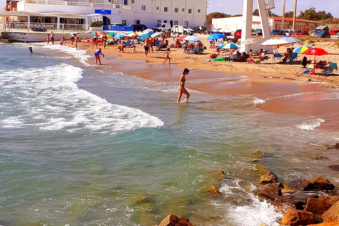 Wohnmobilstellplatz: Strand El Pinet in der Nähe - Campo am Mittelmeer  bei SANTA POLA 