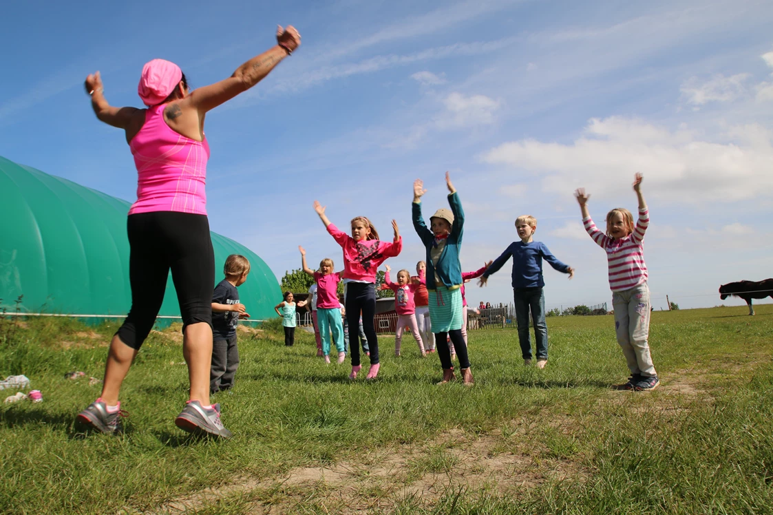 Wohnmobilstellplatz: Kindersportprogramm - Wohnmobilpark Ostseeblick