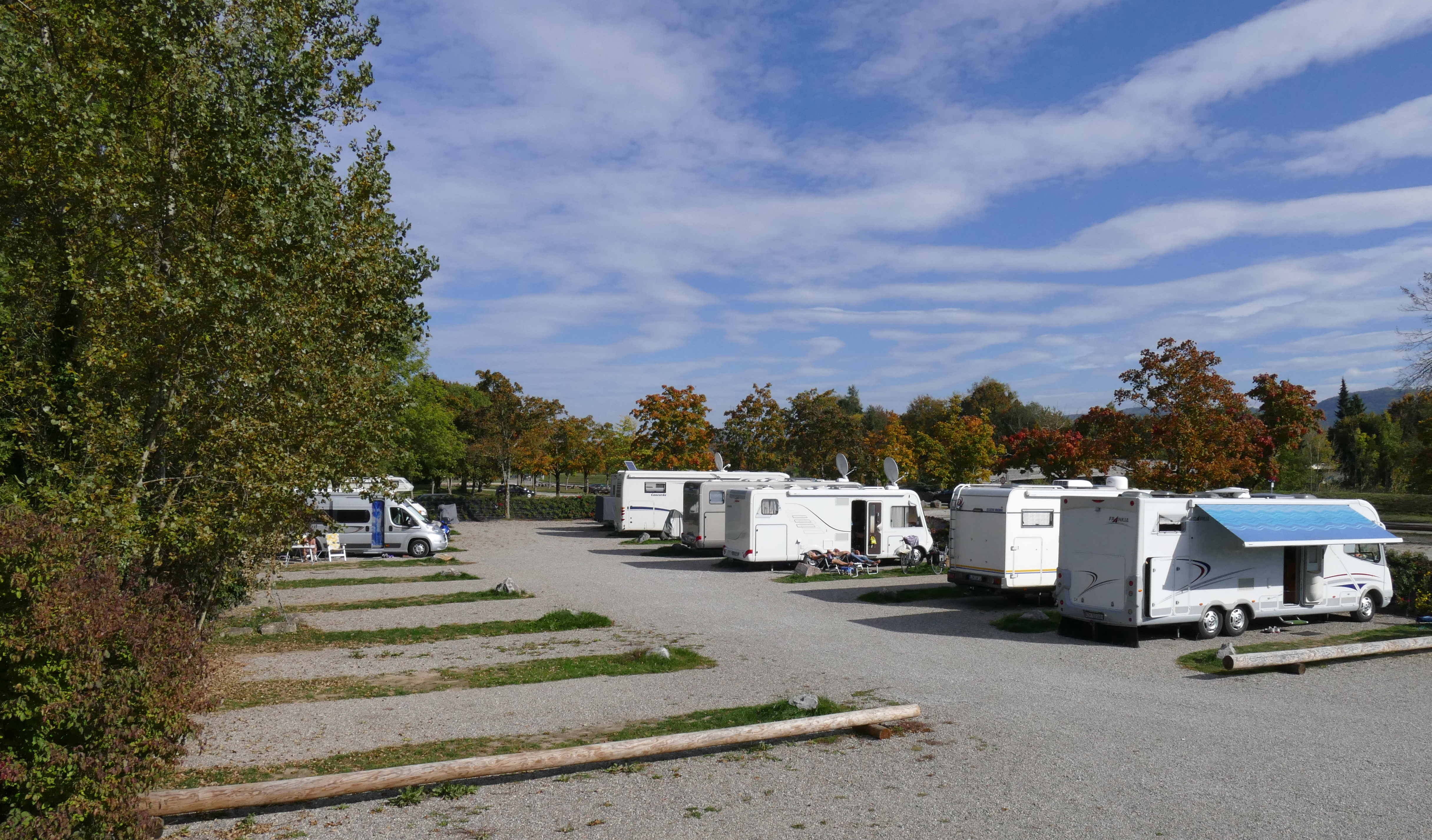 Wohnmobilstellplatz: Wohnmobilstellplatz an der Wutach