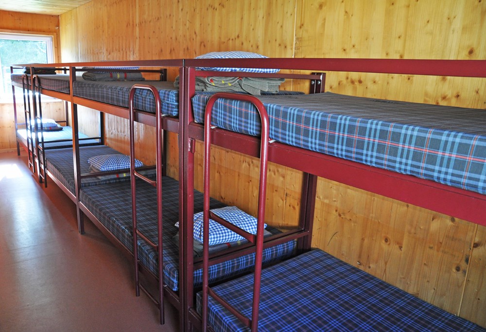 Wohnmobilstellplatz: RinerLodge Mehrbettzimmer - Camping RinerLodge