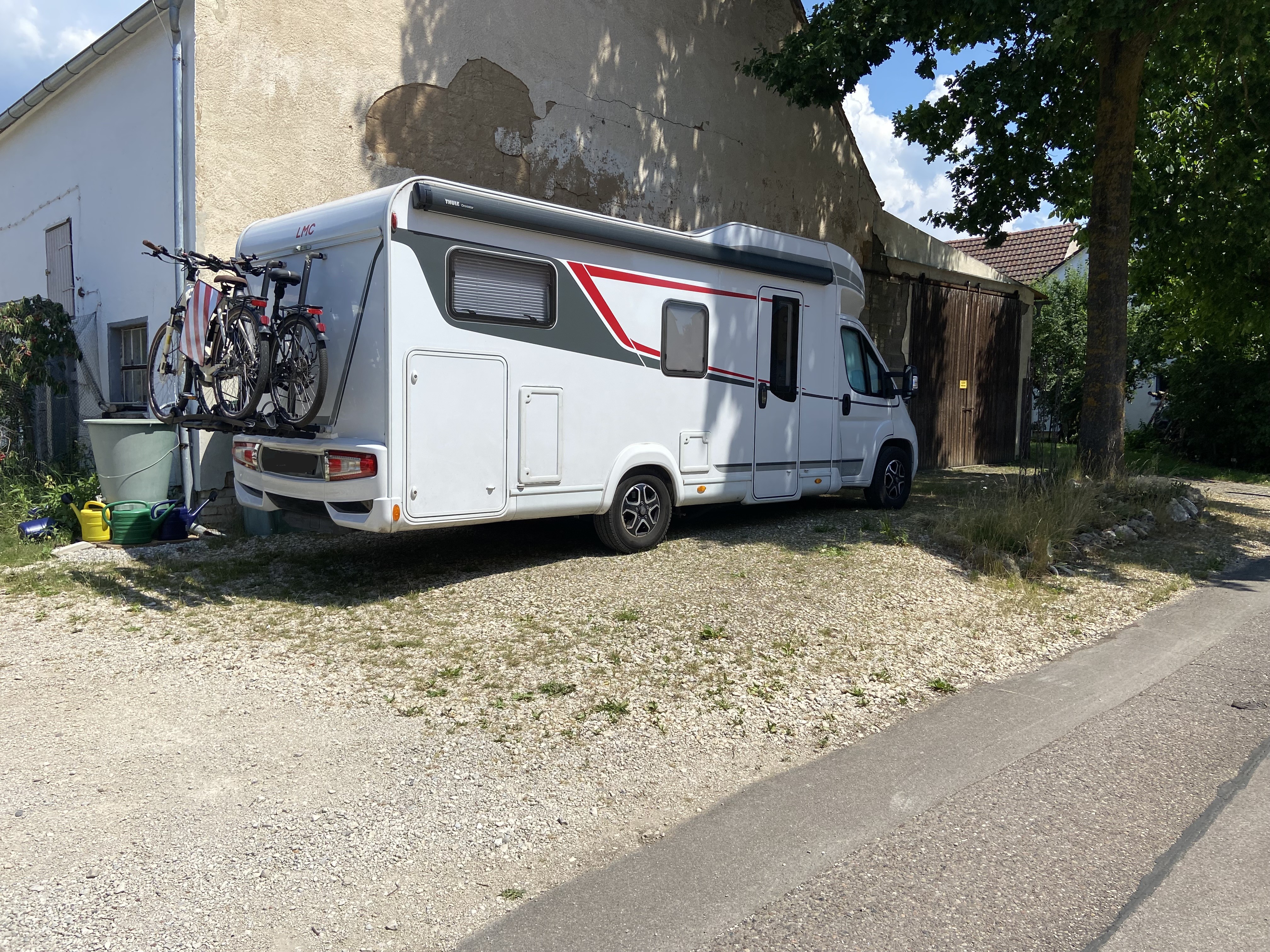 Area sosta per camper - Gunzenhausen - Camping Bus 7 m - Hermanns Dorfidylle,Landhof im Ries, Nordschwaben