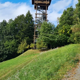 Wohnmobilstellplatz: Ein weiteres ganz besonderes Ausflugsziel: Kreuzbergwarte Eichberg - Trautenburg - GenusSTA 