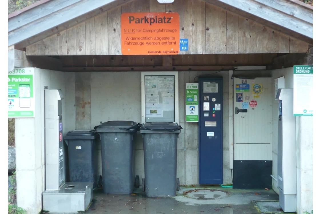 Wohnmobilstellplatz: Ver- u. Entsorgungsstation - Wohnmobilstellplatz Bayrischzell