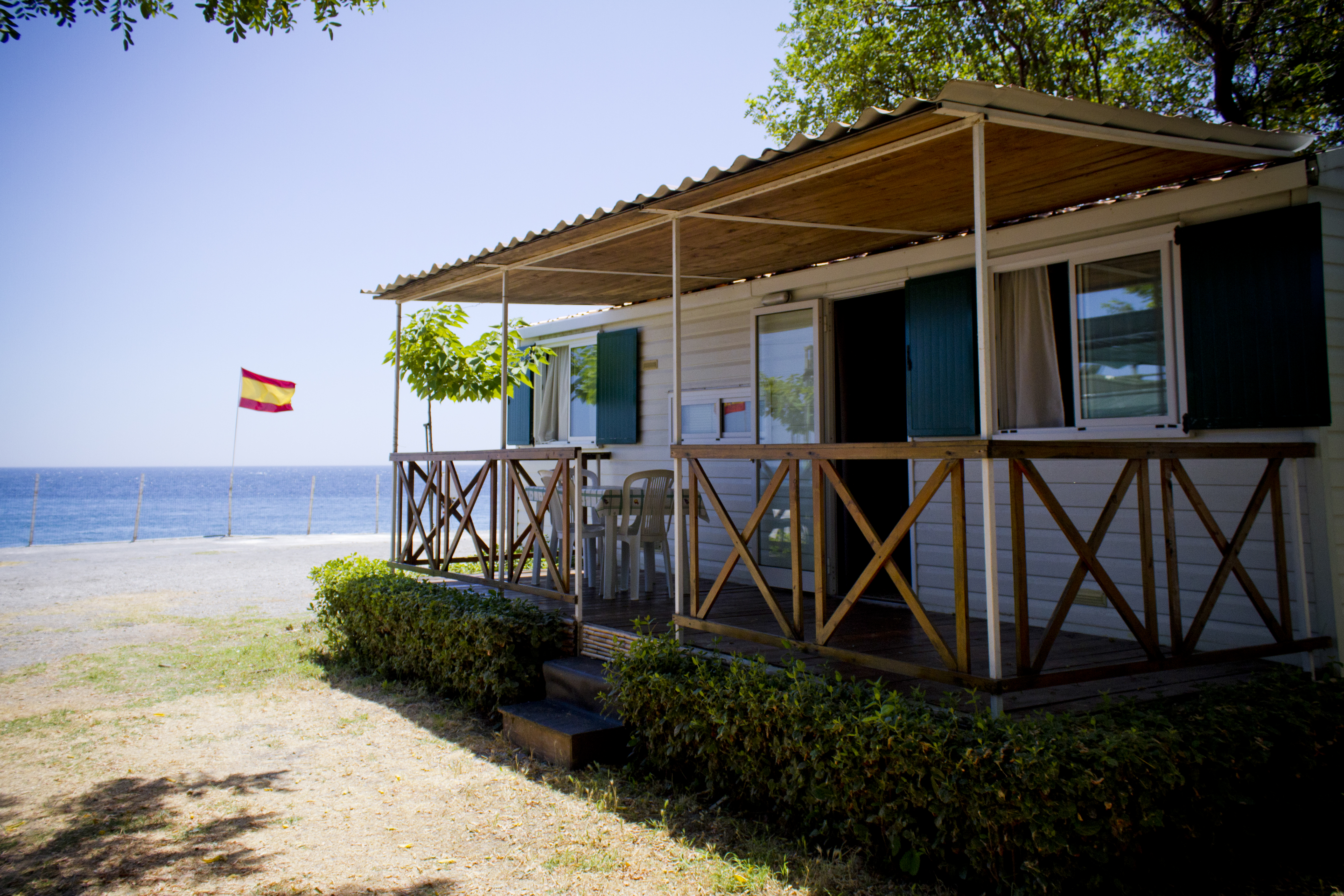 Wohnmobilstellplatz: Casemobili / bungalow - Parco di Campeggio La Focetta Sicula