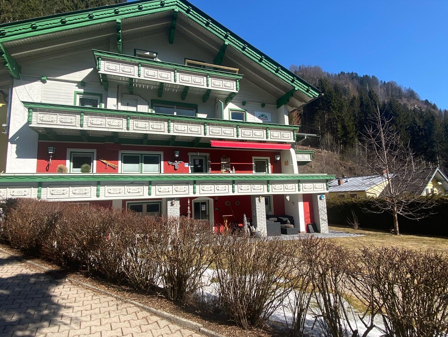 Reisemobilstellplatz: Appartementshaus  - Molltaler Appartements