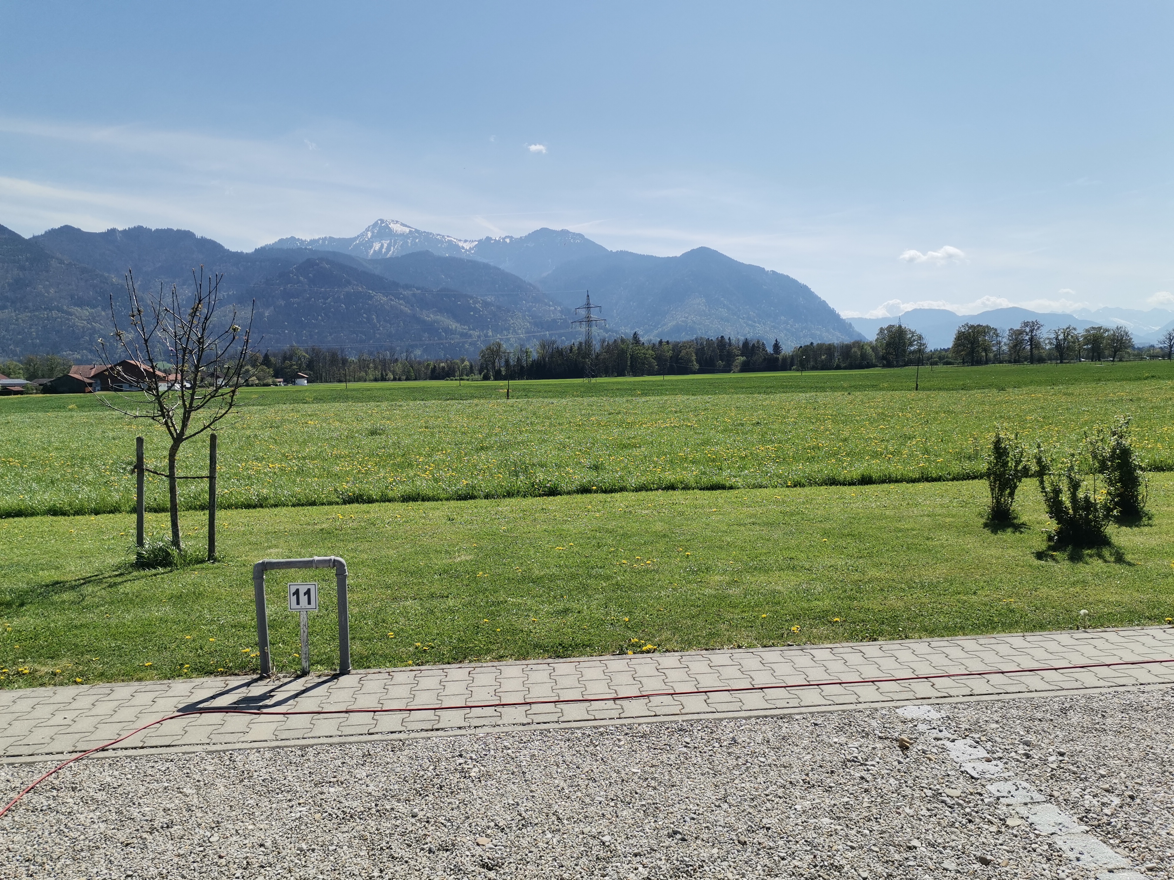Wohnmobilstellplatz: Die Aussicht - Wohnmobilstellplatz  Steiner