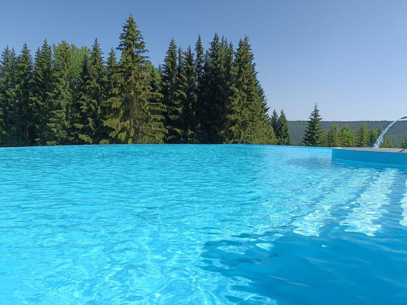 Wohnmobilstellplatz: Unser neuer Infinitypool ab Juli 2022. - Erzgebirgsidyll Breitenbrunn