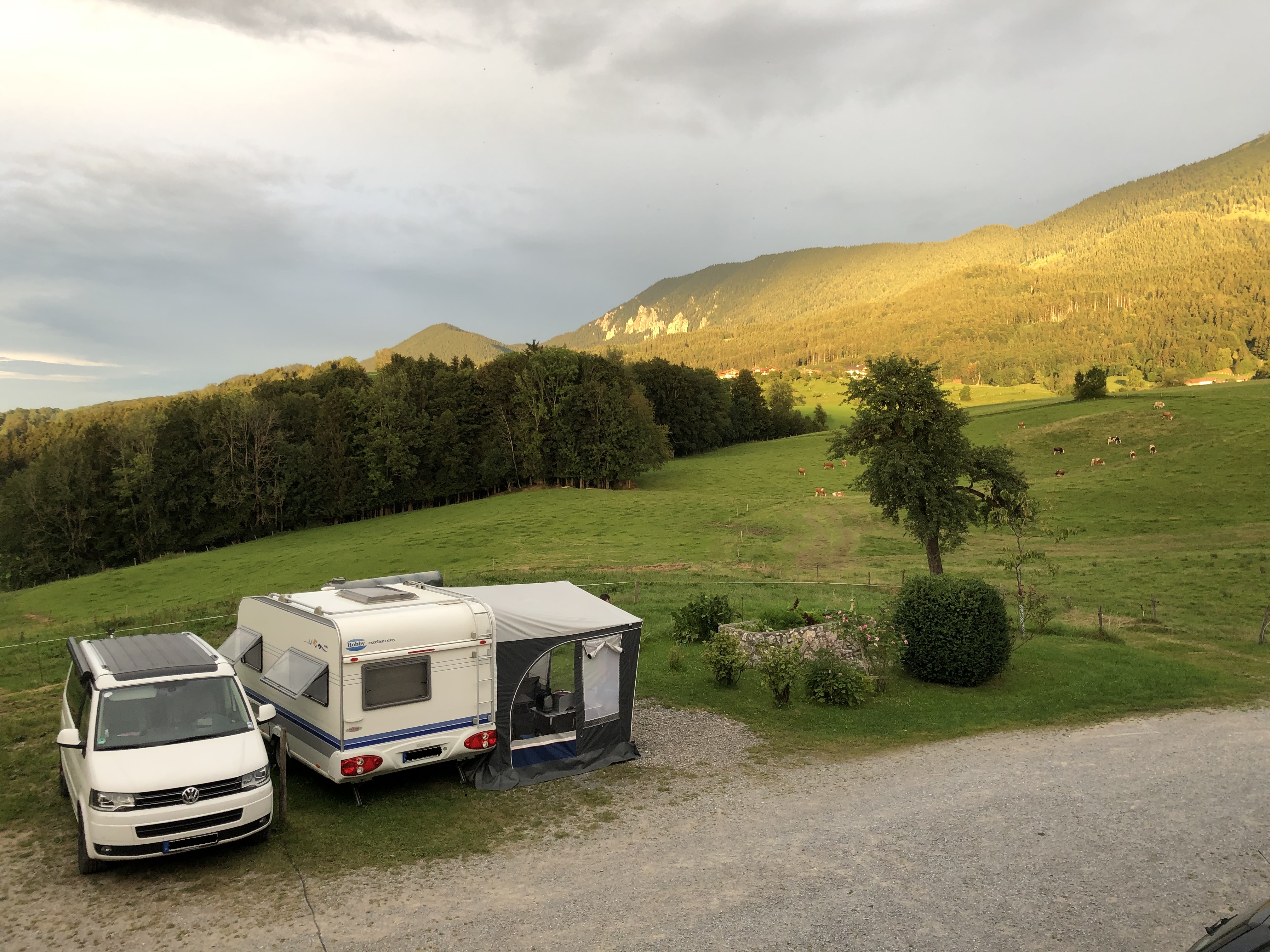 Place de parking pour camping-car - Walchsee - Stellplätze Moserhof Samerberg