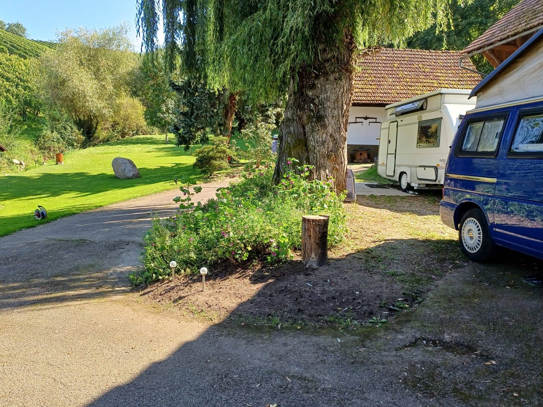 RV park - Bas Rhin - Stellplatz an der Weide  - Stellplatz "nicht von der Stange" nah beim Königsrain    