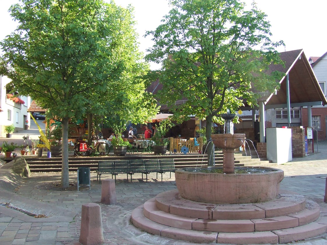 Wohnmobilstellplatz: Stellplatz am Schloß Külsheim