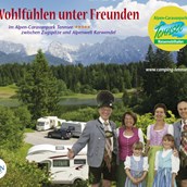 Reisemobilstellplatz: Im Hotel bin ich Gast, im Caravan bin ich Zuhause. - Alpen-Caravanpark Tennsee
