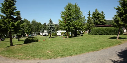 Reisemobilstellplatz - Umgebungsschwerpunkt: am Land - Kaufungen - Campingplatz am Bauernhof