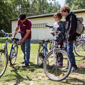 Wohnmobilstellplatz: Fahrradverleih vor Ort - CampingPlatz Ecktannen