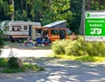 Wohnmobilstellplatz: Wohnmobilstellplatz Ecktannen Einfahrt - CampingPlatz Ecktannen