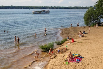 Wohnmobilstellplatz: Strand des Campingplatz Ecktannen - CampingPlatz Ecktannen