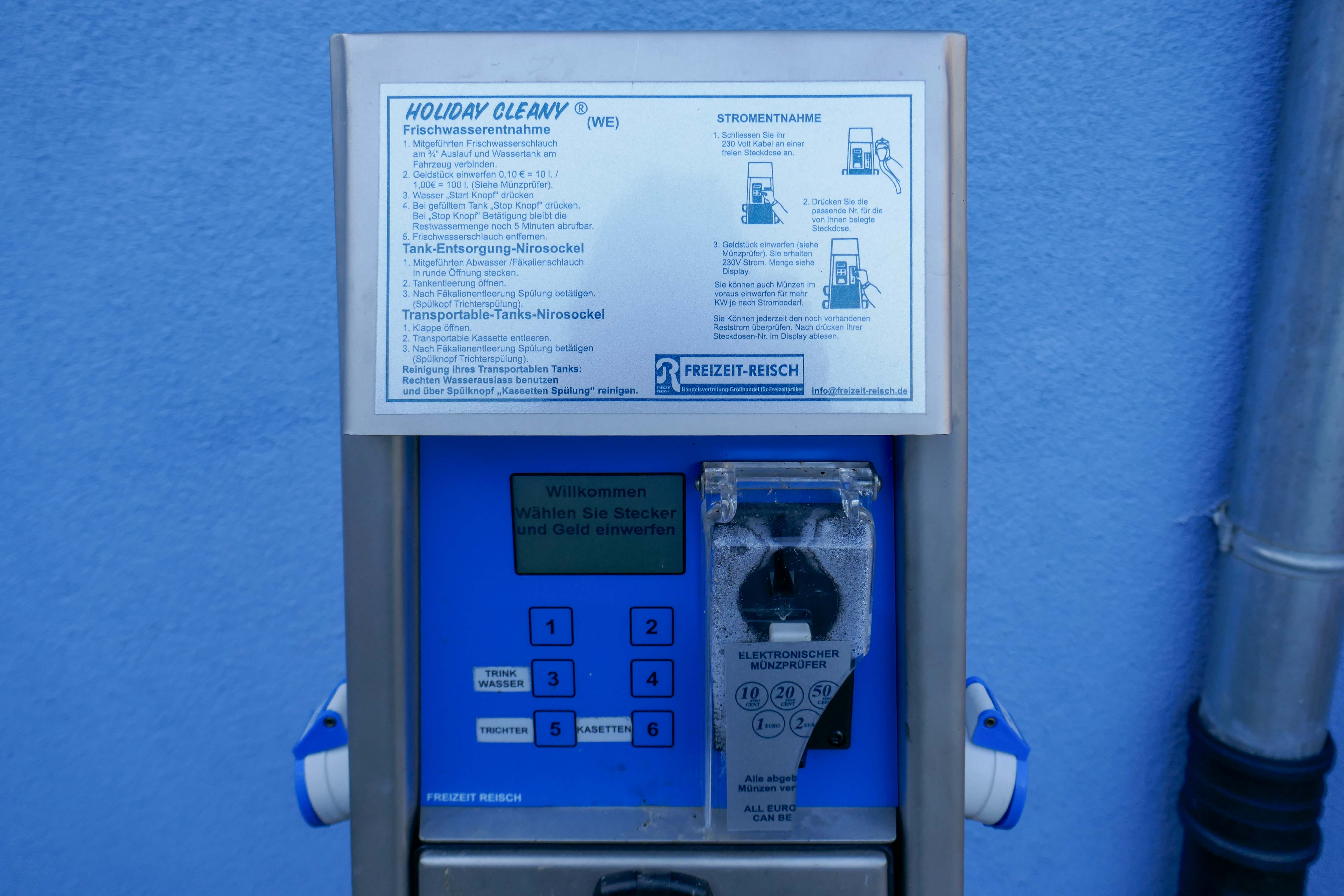 Reisemobilstellplatz - Entsorgung Toilettenkassette - Lörrach - Zell im Wiesental