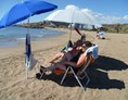 Wohnmobilstellplatz: Unser Strand nur 3 km vom Stellplatz - Womo- Puerto Villa Brisa 