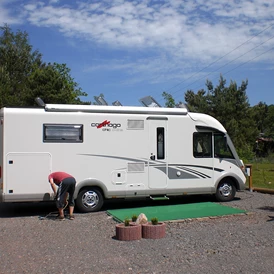 Wohnmobilstellplatz: Wohnmobil Oase am WeinDorf