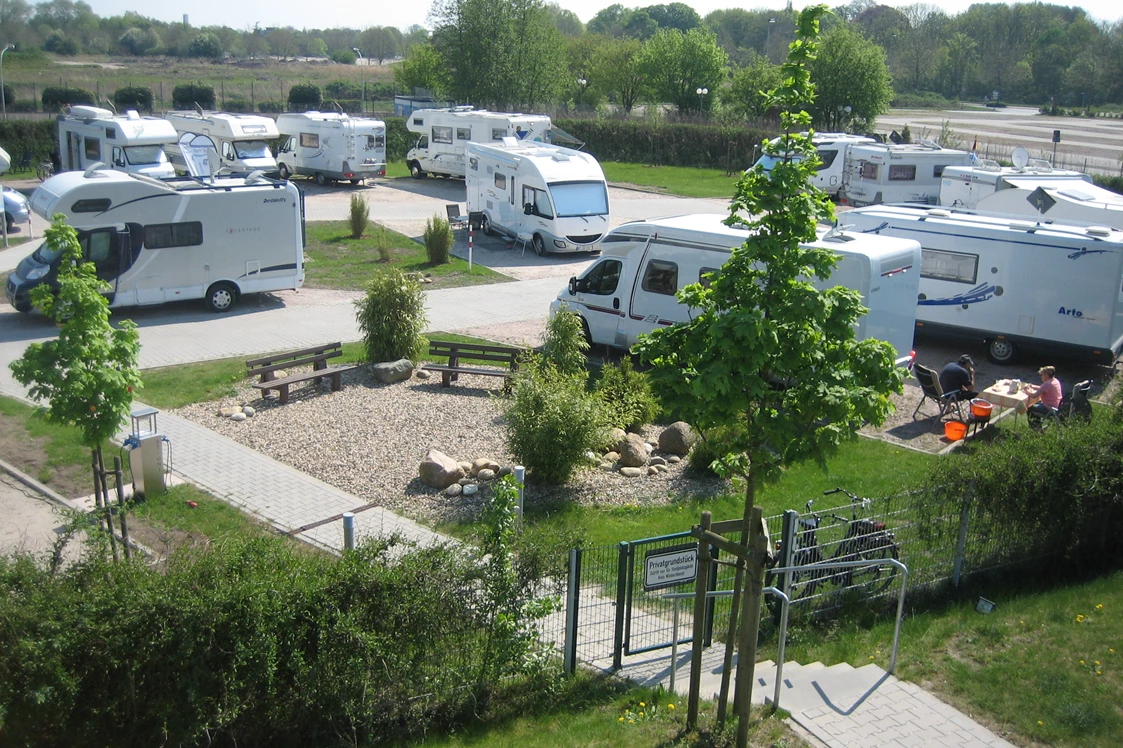 Wohnmobilstellplatz: Beschreibungstext für das Bild - Reisemobilhafen nautimo