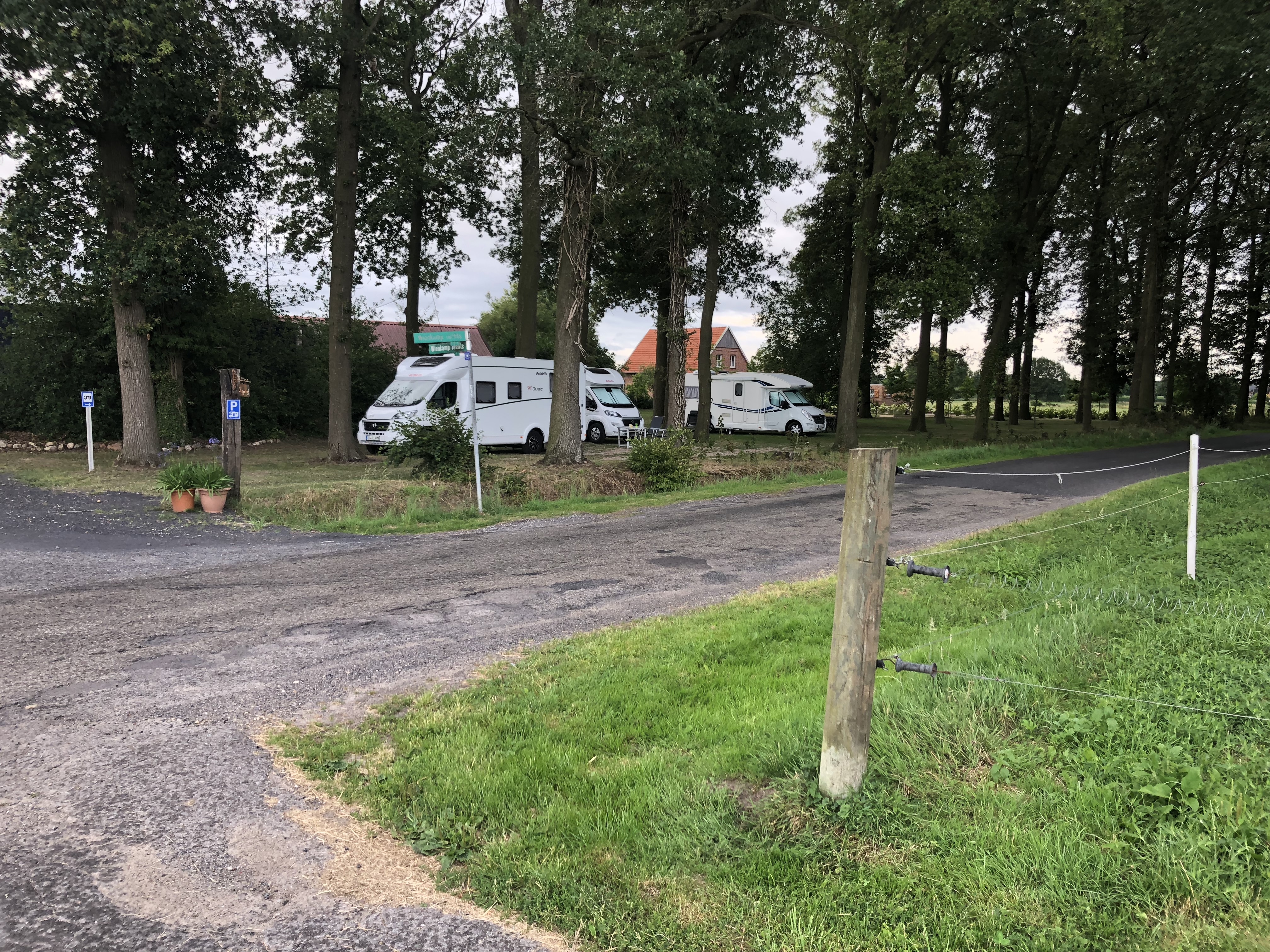 Area sosta per camper - Billerbeck - Wohnmobilstellplatz auf Bauernhof 
