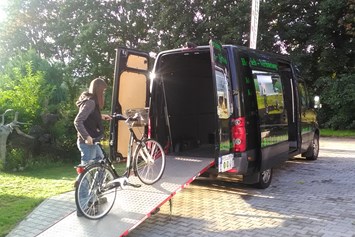 Wohnmobilstellplatz: Bike-Rückholservice (nach vorheriger Absprache) - Stellplatz Acker-mal-Anders