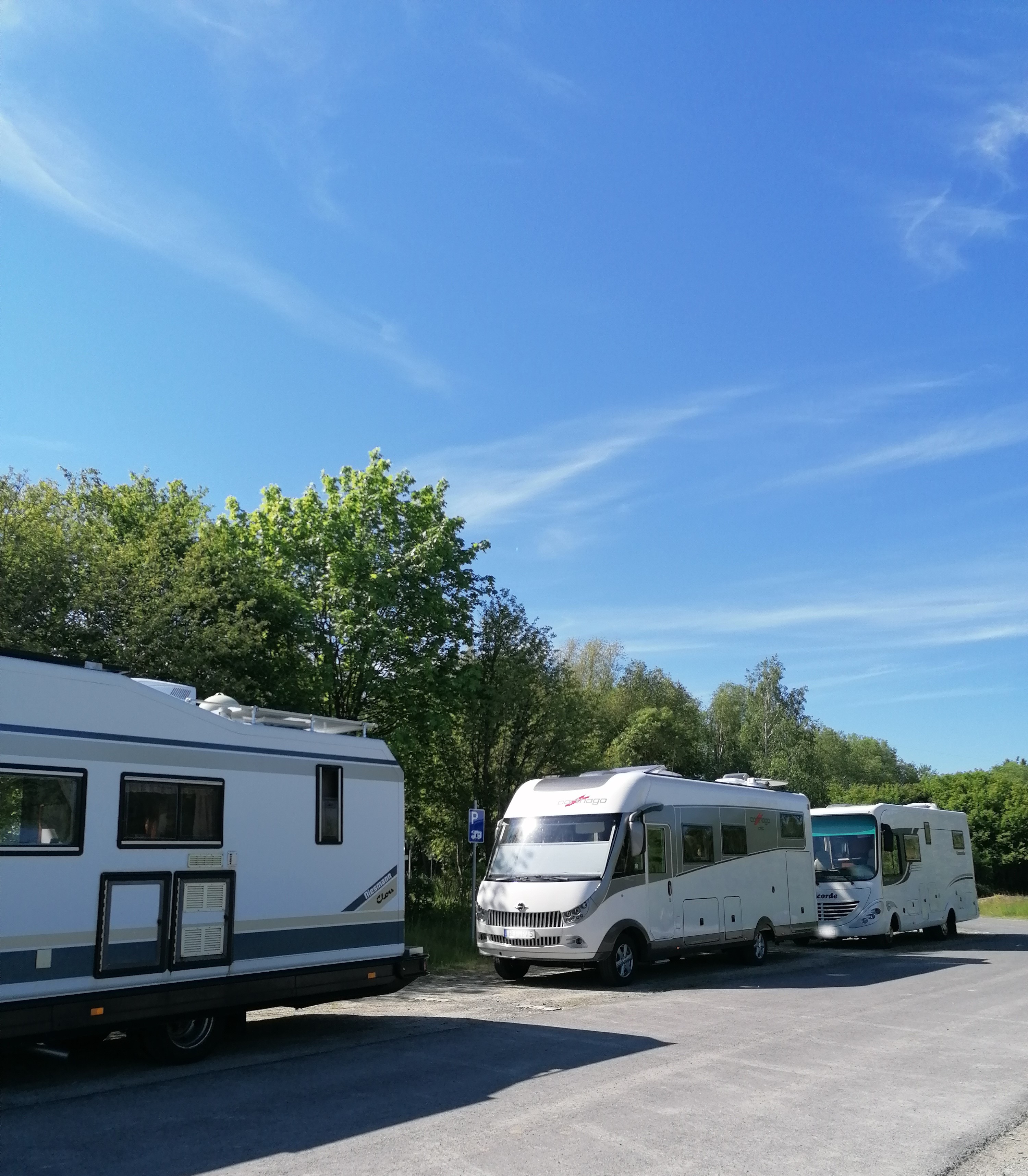 Place de parking pour camping-car - Malsfeld - Stellplatz - Stellplatz am Singliser See