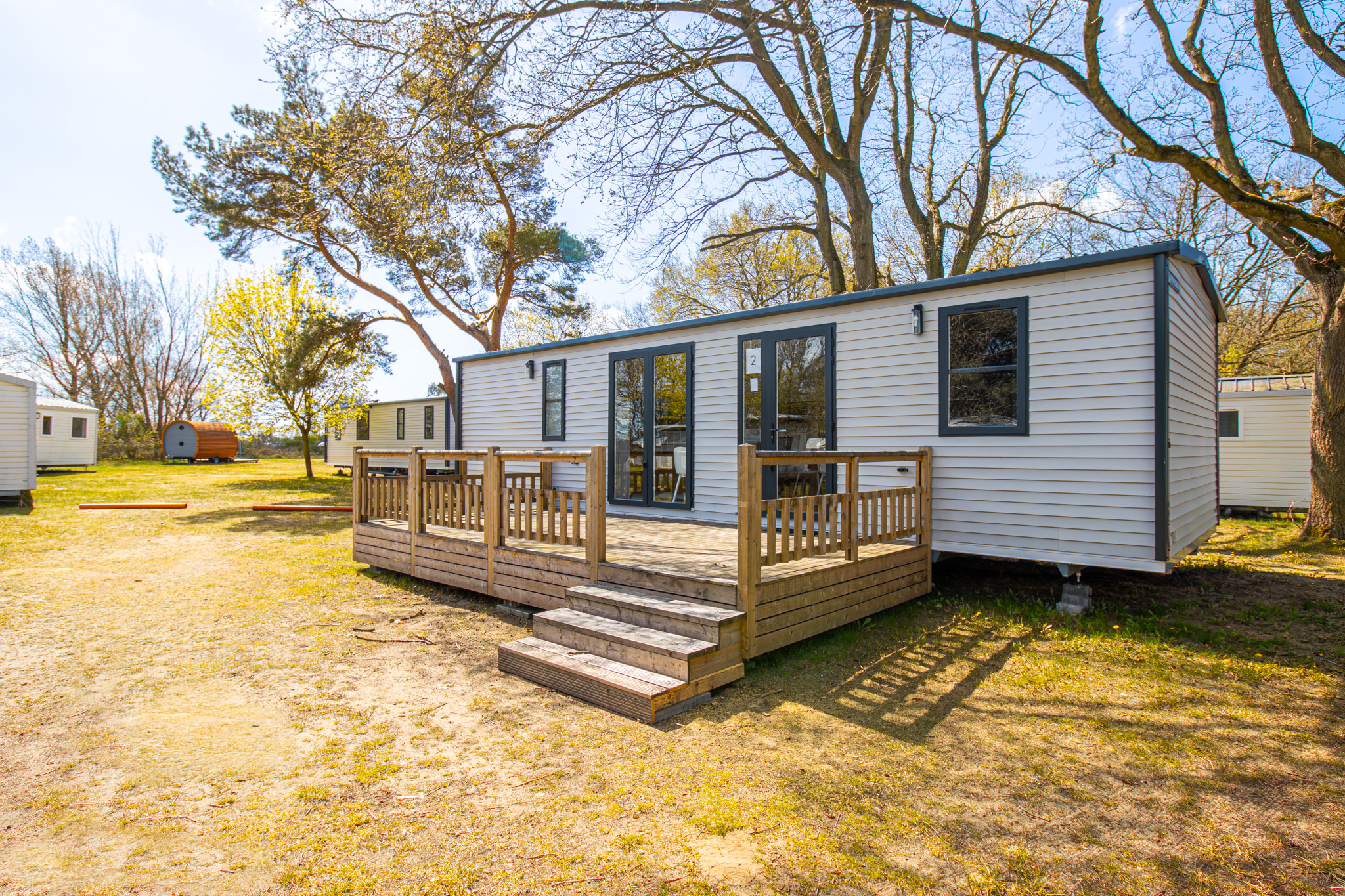 área camper - WLAN: am ganzen Platz vorhanden - Alemania - Regenbogen Born